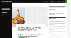 Desktop Screenshot of buyuklergiremez.com